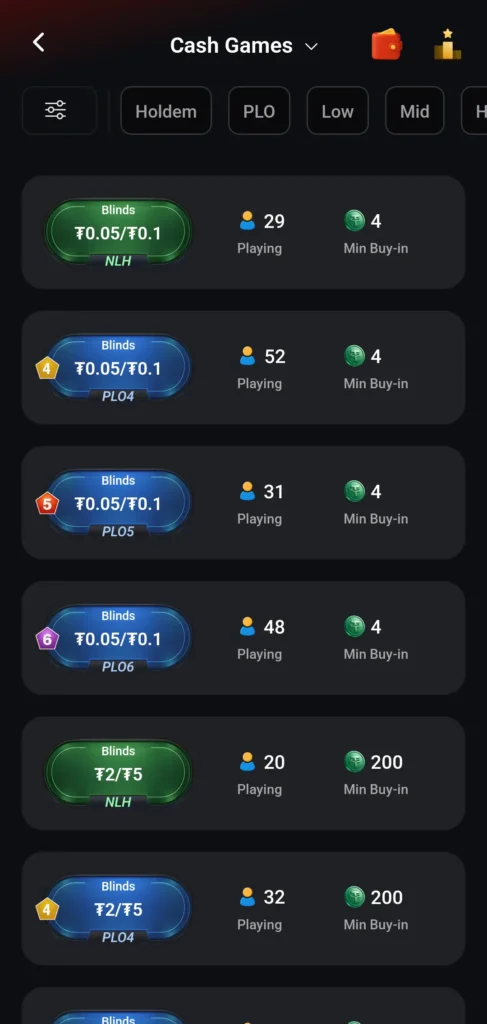 多彩なキャッシュゲームを24時間365日プレイ可能