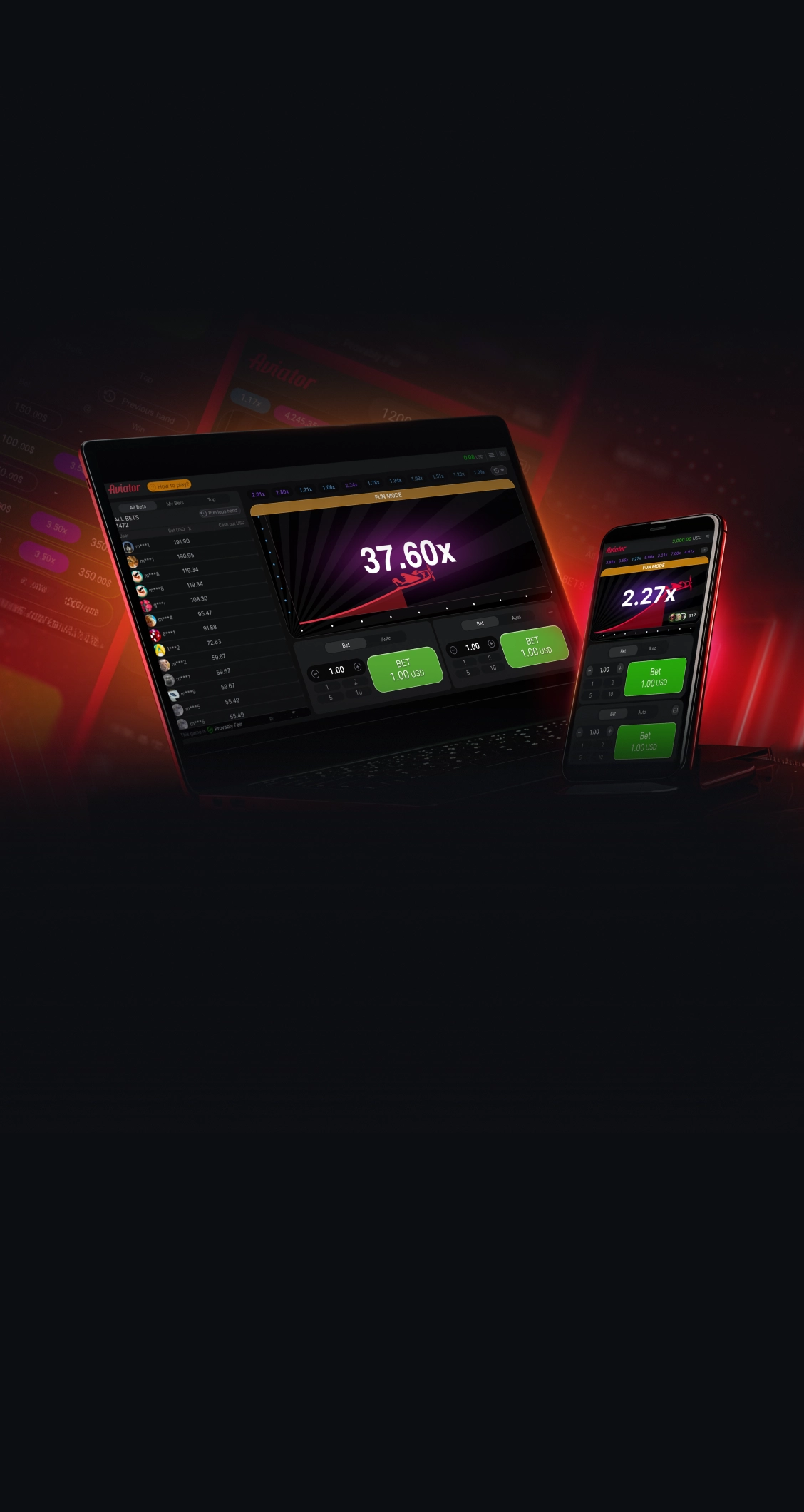 Chơi trò chơi sòng bạc Aviator tại CoinPoker