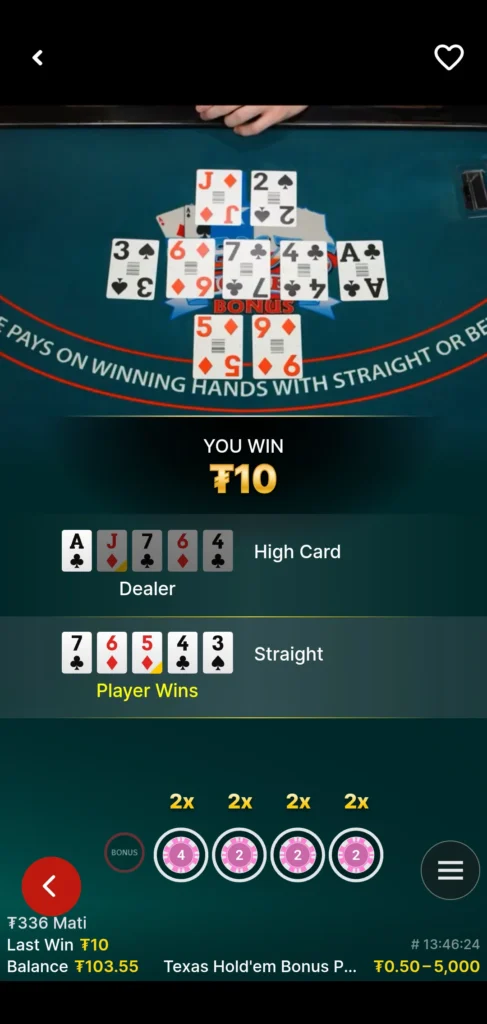 Poker có người chia bài trực tiếp trên di động