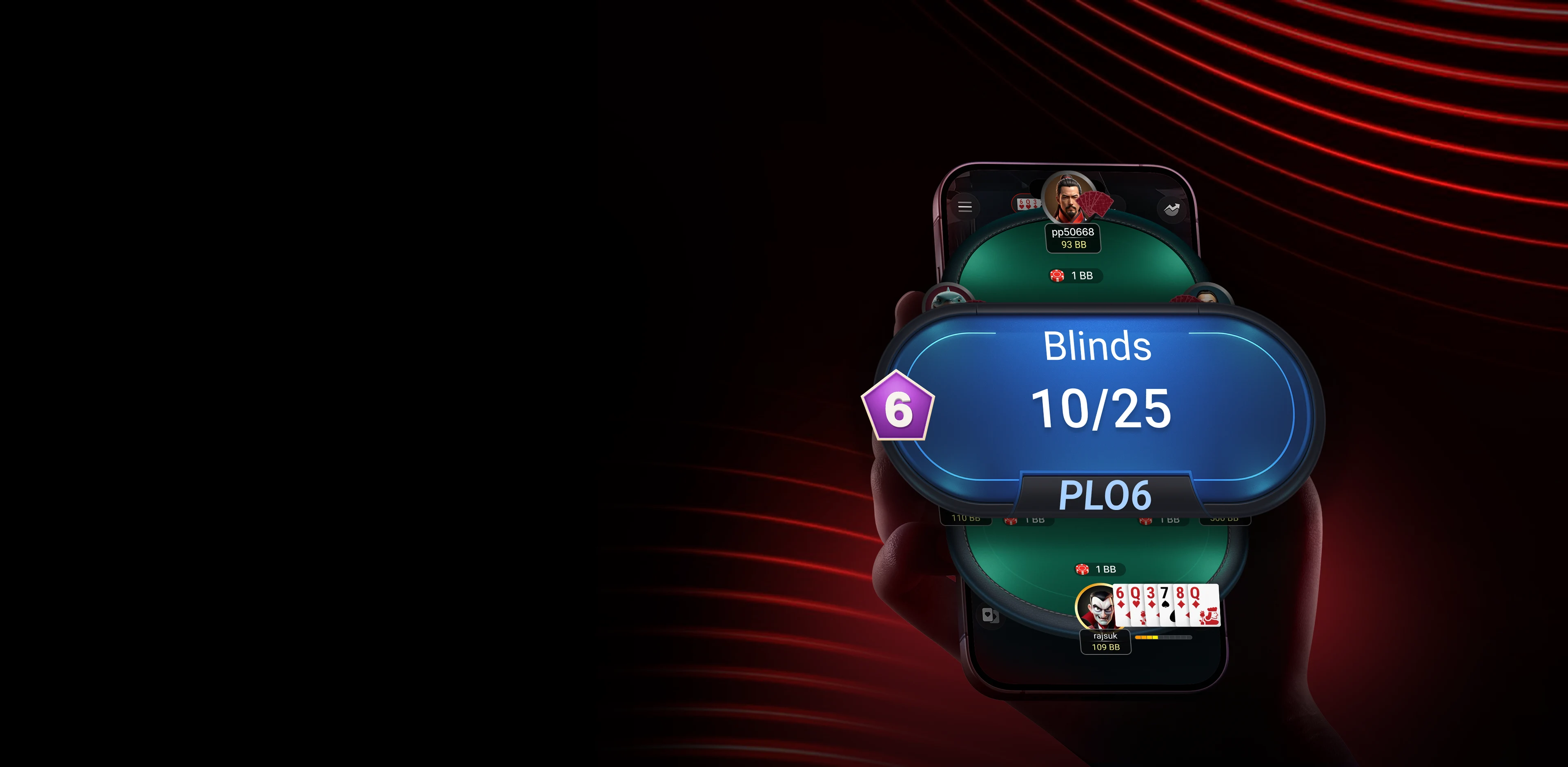 Chơi Pot Limit Omaha 6 Lá Trực Tuyến Bằng Tiền Thật Tại CoinPoker