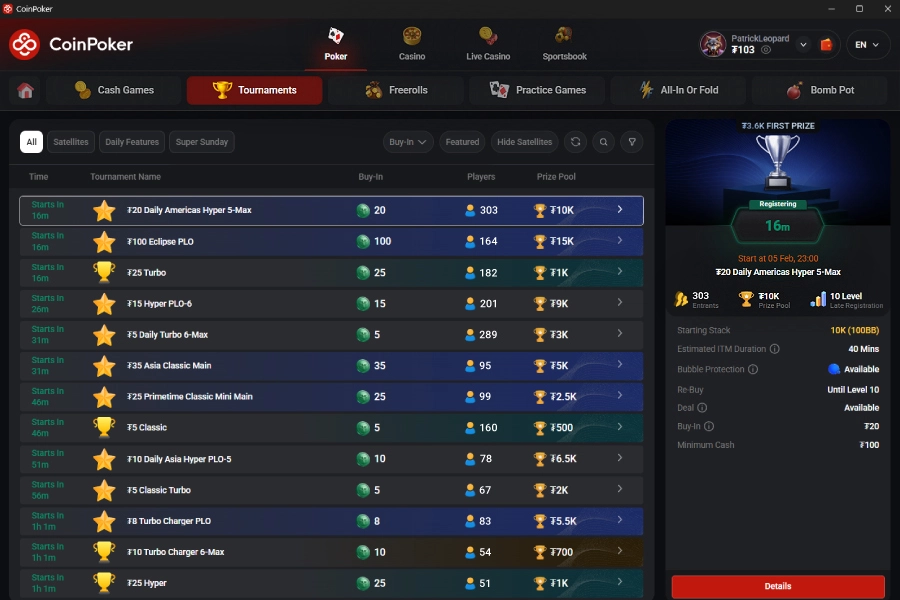 Giải Đấu Texas Holdem Trực Tuyến 