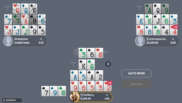OCF strategy - Observe opponents board