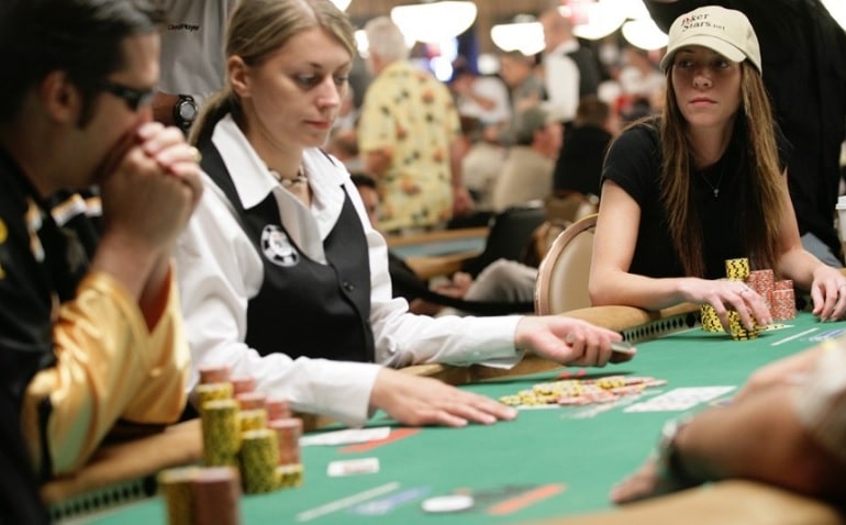 Mercier At Poker Table