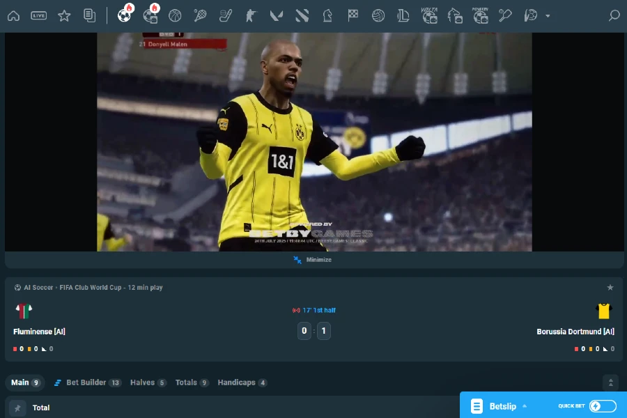 CoinPoker offers comprehensive live Bitcoin soccer betting options across the board, for real and esports matches. Live betting action is a…