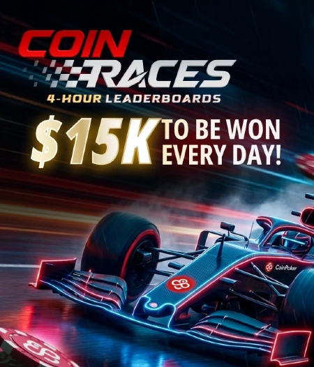 CoinRaces Cash Game Leaderboards Every 2 Hours