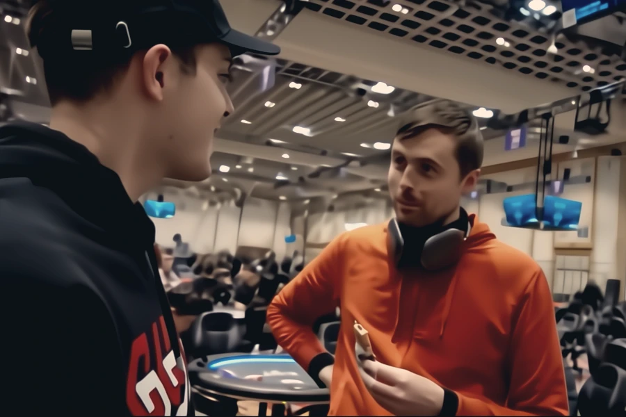 フランキー C、ポーカー プレーヤーのイメージ。