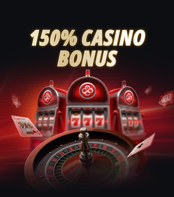 150% Casino Welcome Bonus + 100 Free Spins