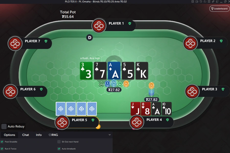 Featured image for How to Play Pot-Limit Omaha: PLO Rules, Hand Ranks & Odds
