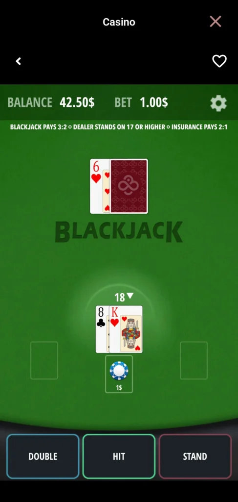 Mobile Blackjack
