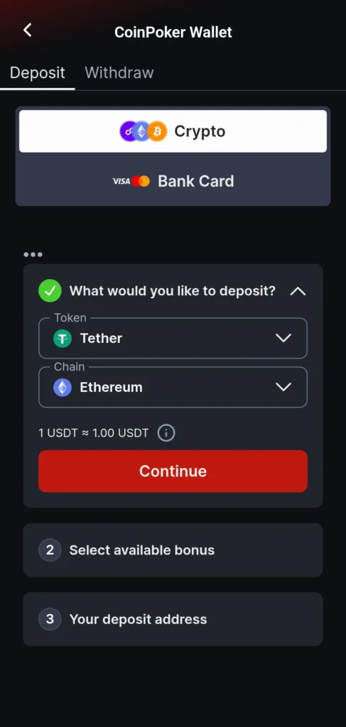 Make a Deposit
