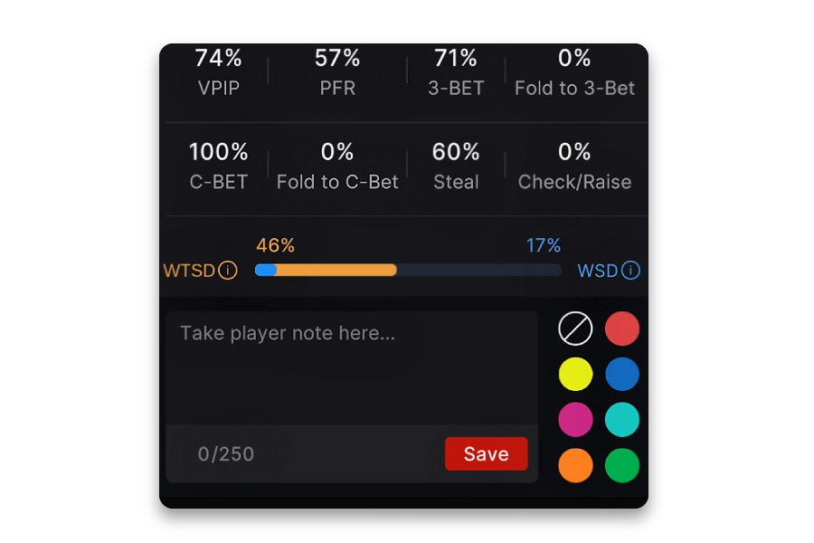 Player Notes & Tags