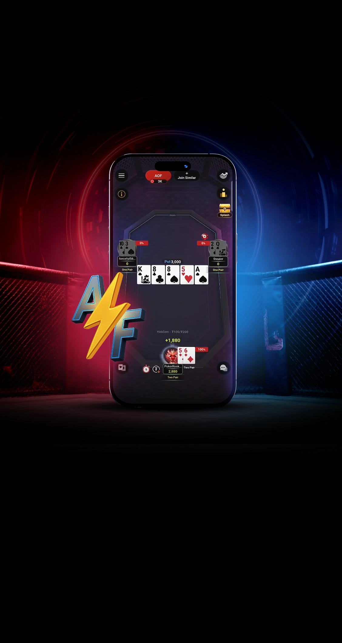 CoinPoker 線上撲克：<br />
全押或棄牌